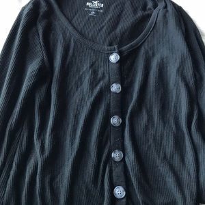 Black long sleeve thermal